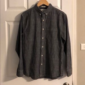 Hawker Rye Dark Chambray Button Down